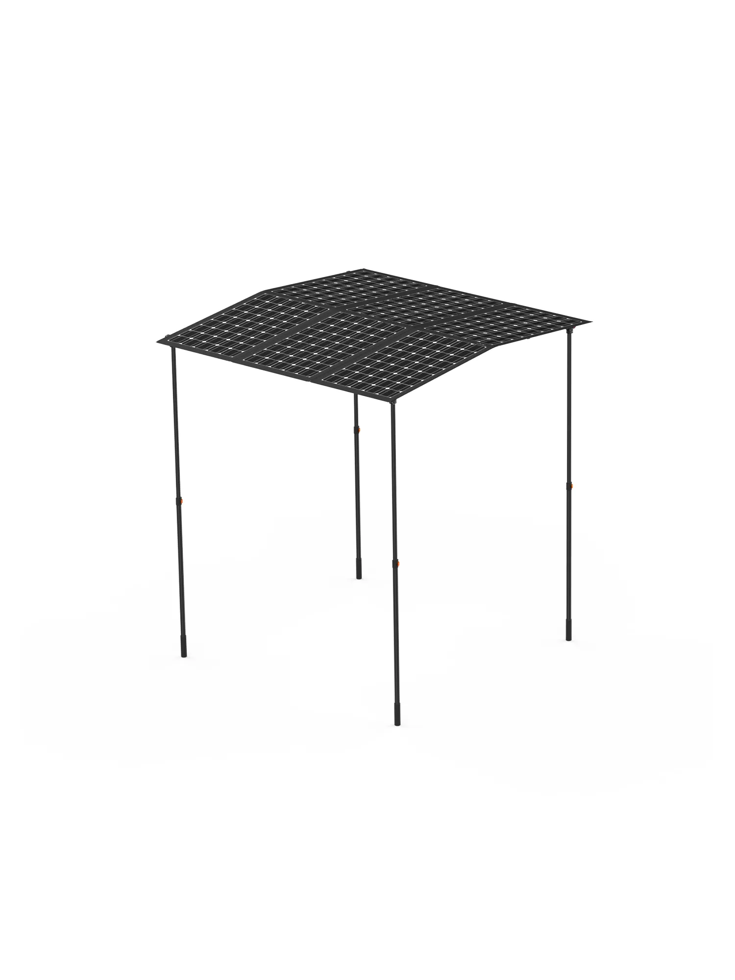 Wistek Energy 600W Solar Canopy Complete Outdoor Portable Solar Power System