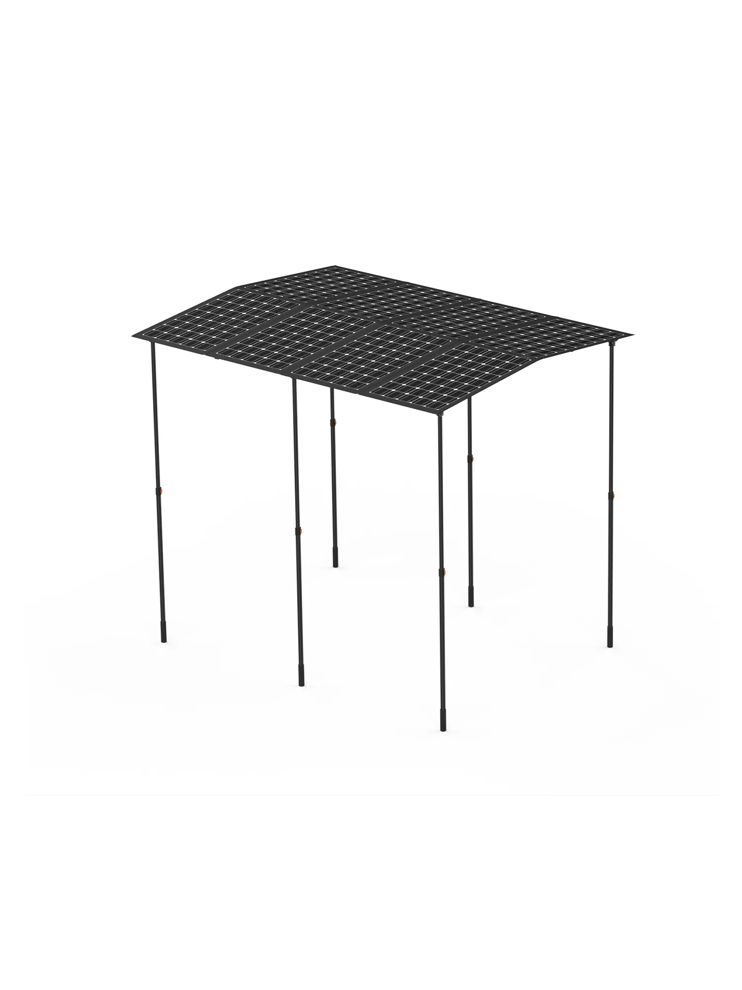 Wistek Energy 800W Solar Canopy Complete Outdoor Portable Solar Power System